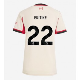 Liverpool Hugo Ekitike #22 Uit tenue Dames 2025-26 Korte Mouw